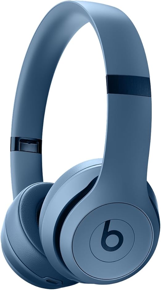 Beats Solo 4 – Bluetooth Headphones for Apple & Android – Slate Blue