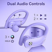 bmani Sport Earphones – 48 Hours Battery, Secure Fit, Built-in Mic