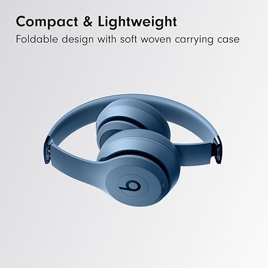 Beats Solo 4 – Bluetooth Headphones for Apple & Android – Slate Blue