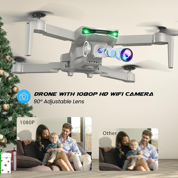 SIMREX Drone With Camera 1080P for Kids And Adults