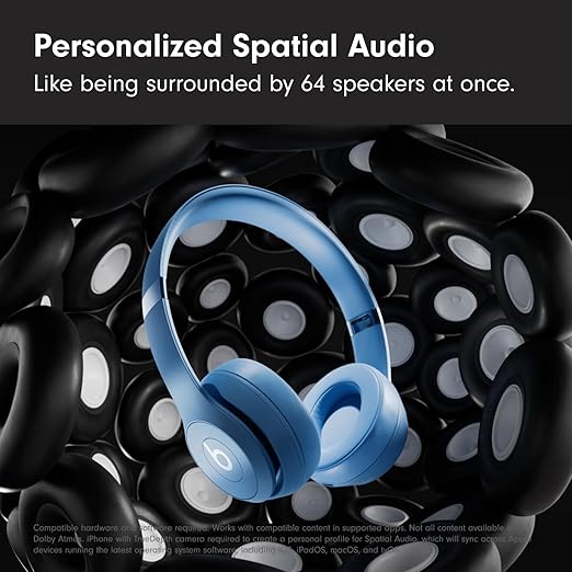 Beats Solo 4 – Bluetooth Headphones for Apple & Android – Slate Blue