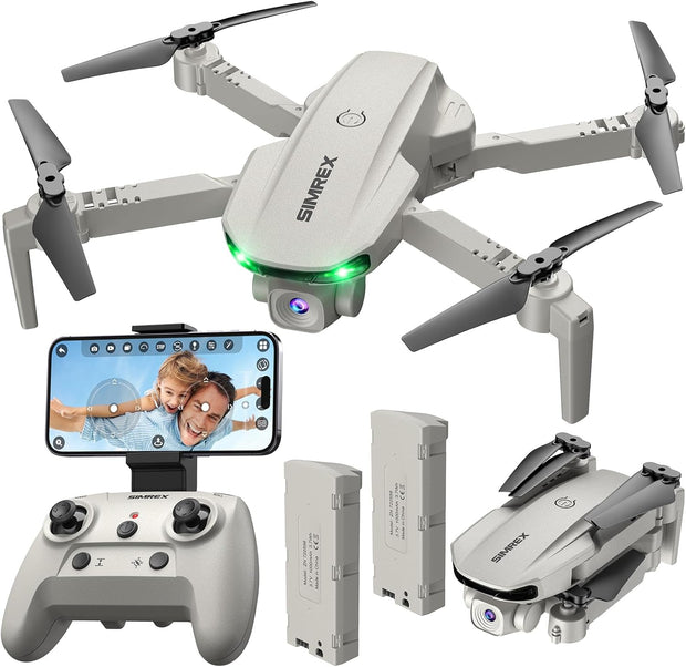 SIMREX Drone With Camera 1080P for Kids And Adults